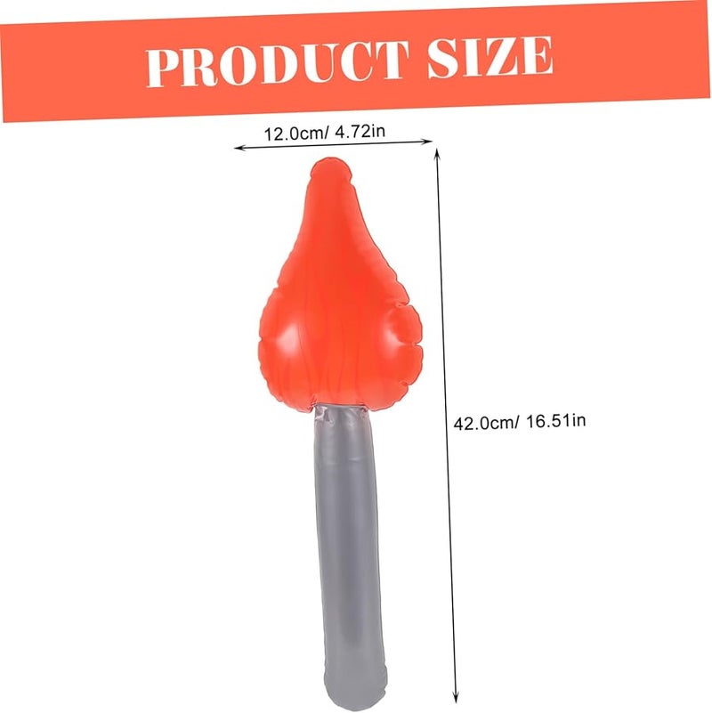 VANZACK 2 Pack Inflatable Torch Toys For Halloween Cosplay Outdoor Party Decorations - Image 2